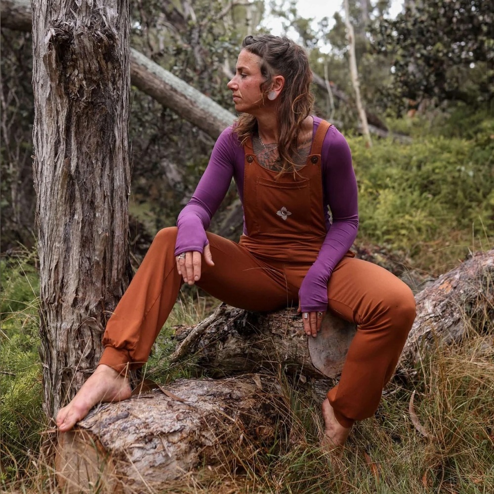 Purusha People Organic Fiber Overalls